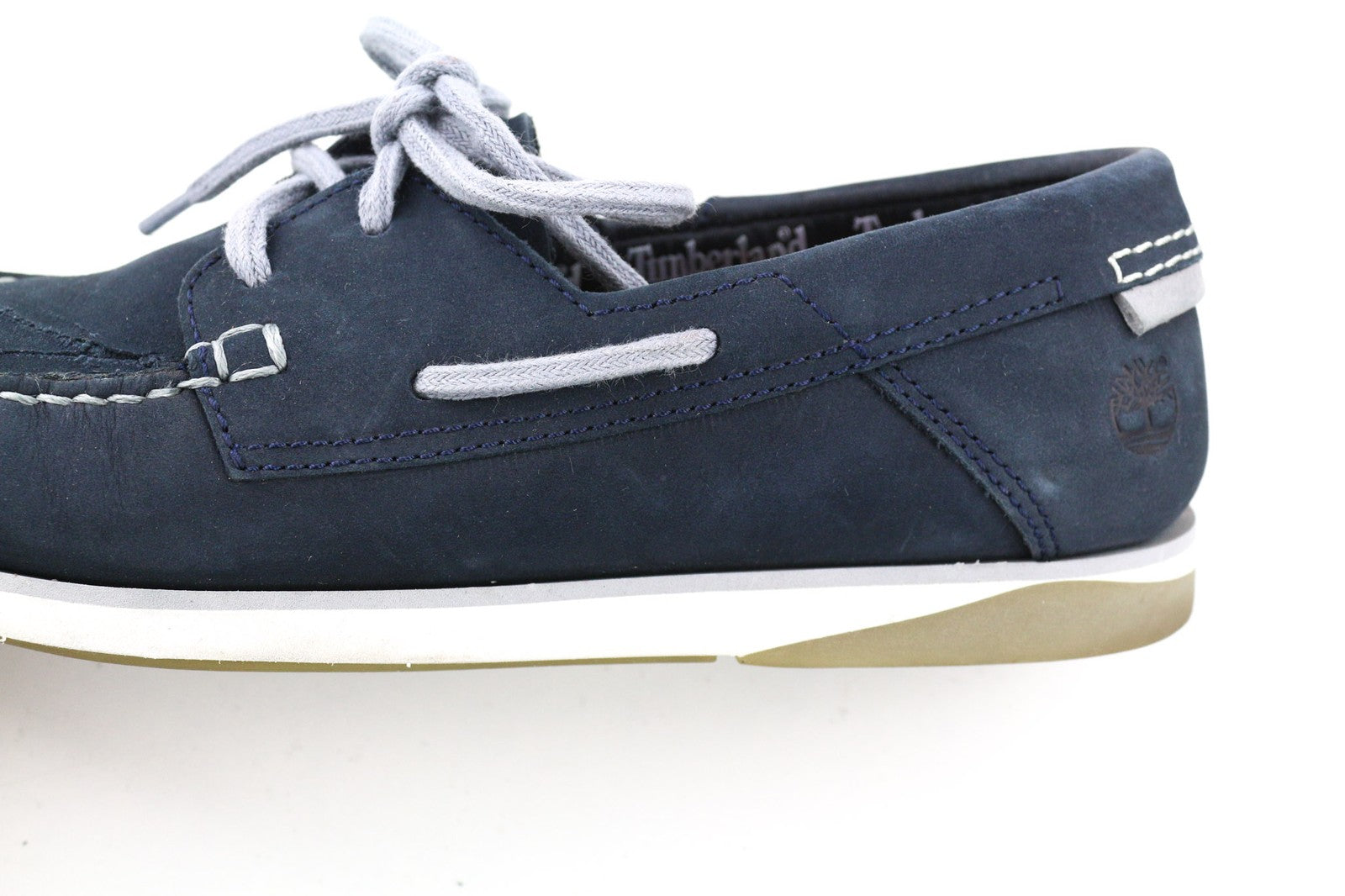 TIMBERLAND A416H vyriški batai EU41 UK7 mėlyni odiniai mokasinai „True Cloud“ 