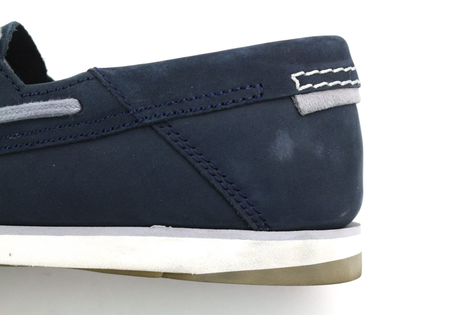 TIMBERLAND A416H vyriški batai EU41 UK7 mėlyni odiniai mokasinai „True Cloud“ 