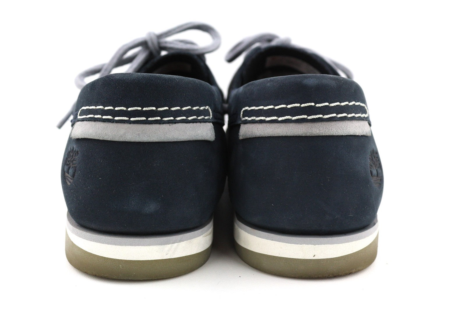 TIMBERLAND A416H vyriški batai EU41 UK7 mėlyni odiniai mokasinai „True Cloud“ 