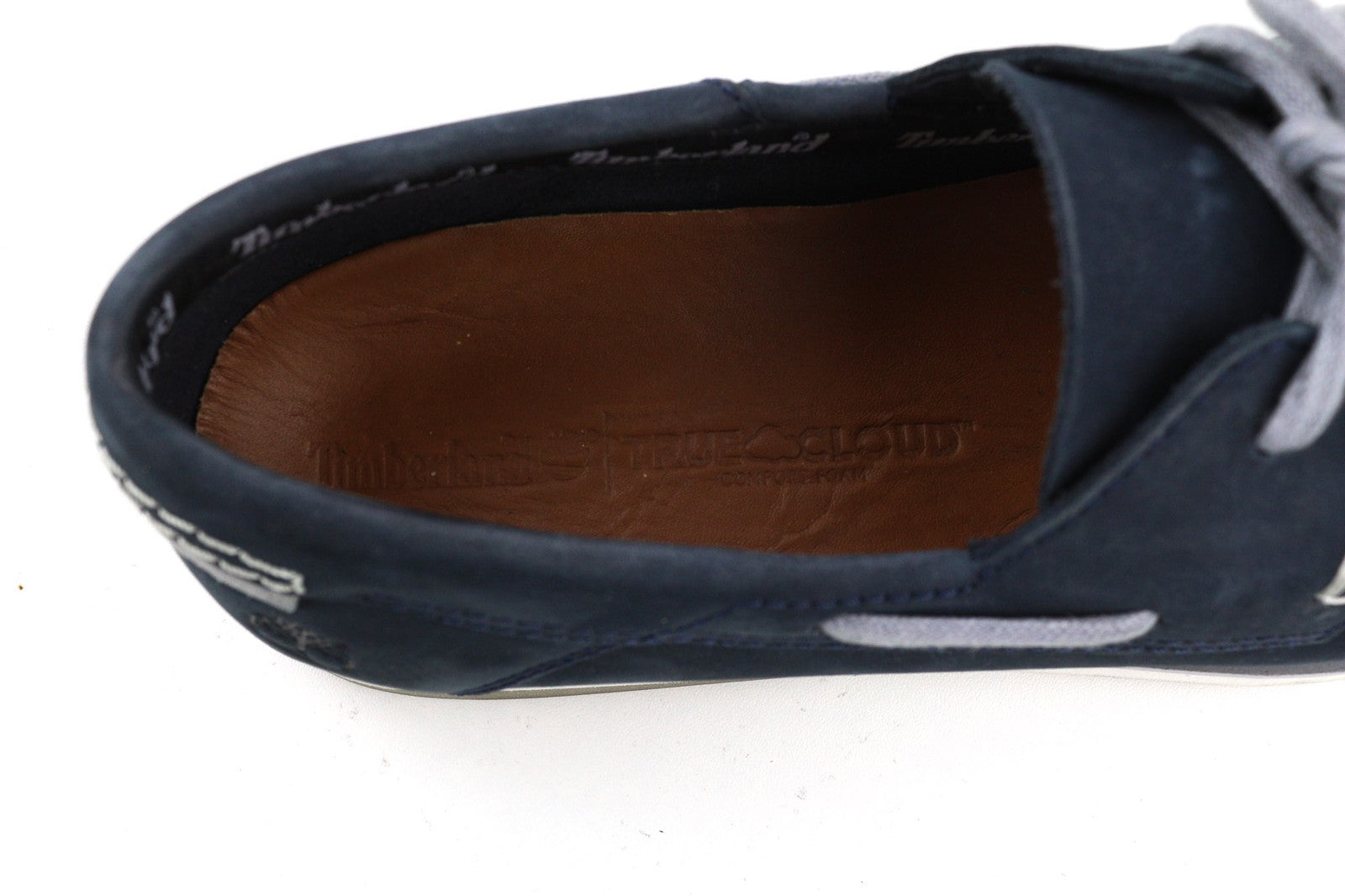 TIMBERLAND A416H vyriški batai EU41 UK7 mėlyni odiniai mokasinai „True Cloud“ 