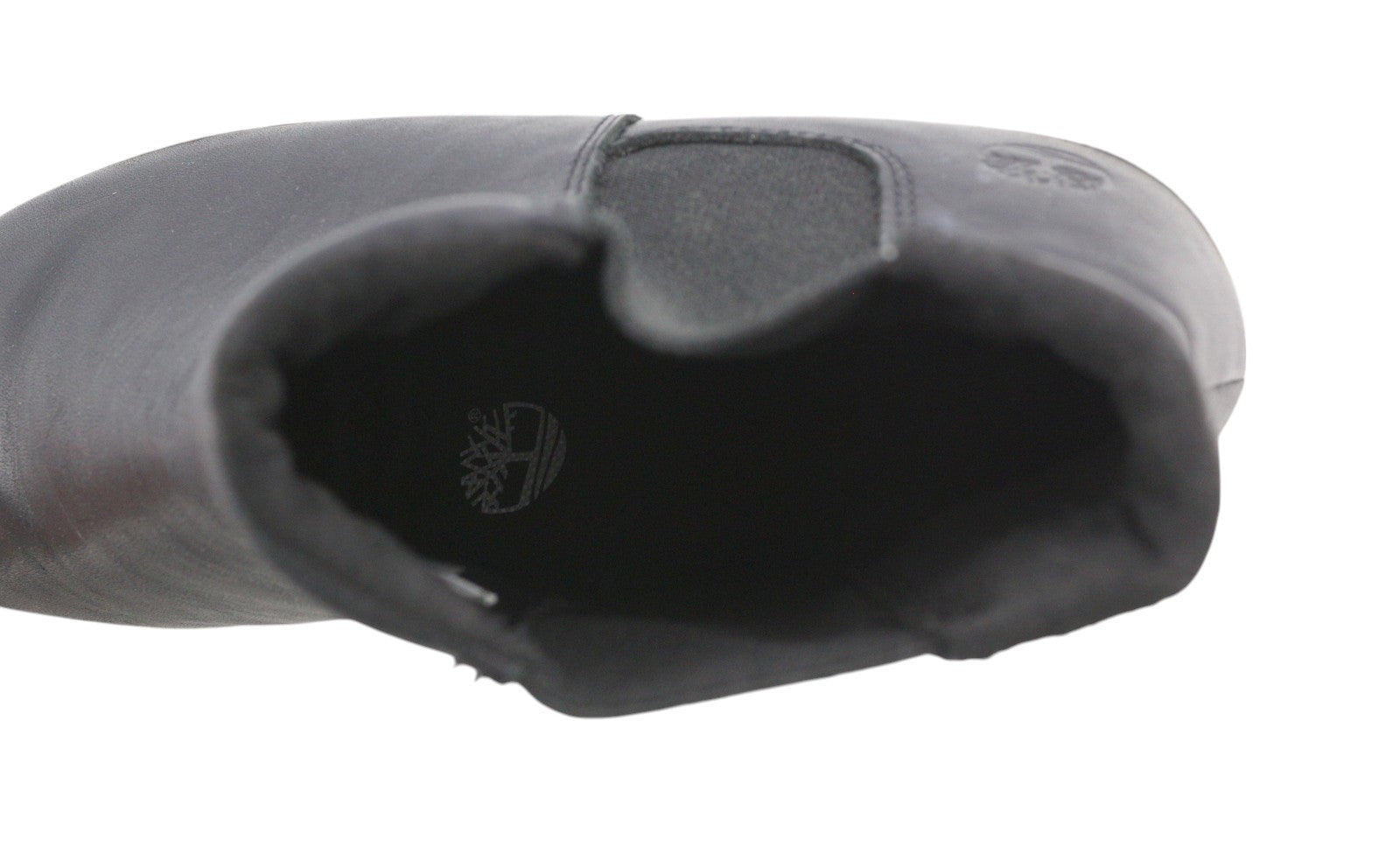 TIMBERLAND A2FUS moteriški batai EU37 EU37.5 juodi odiniai migdolų noselės su užtrauktuku. 