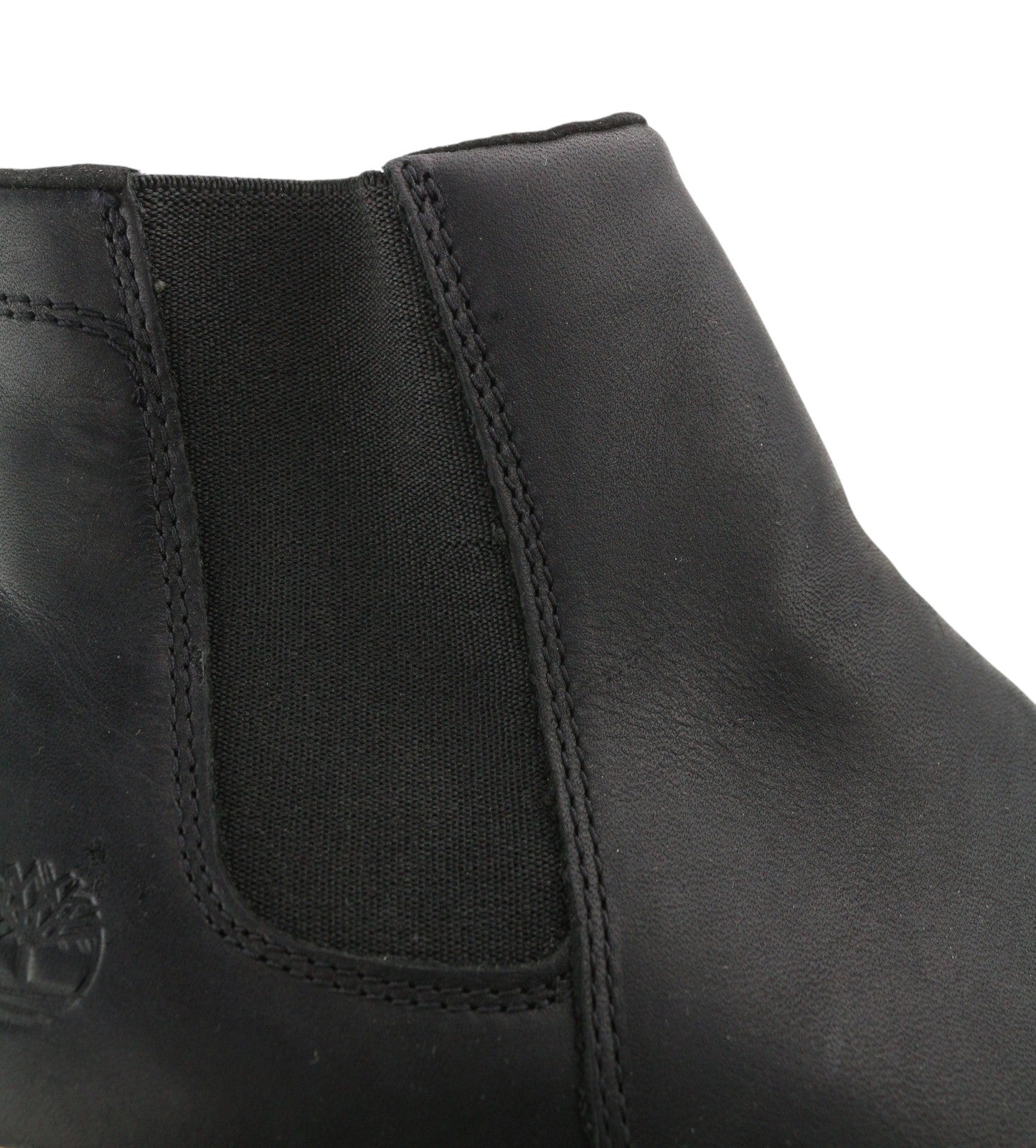 TIMBERLAND A2FUS moteriški batai EU37 EU37.5 juodi odiniai migdolų noselės su užtrauktuku. 