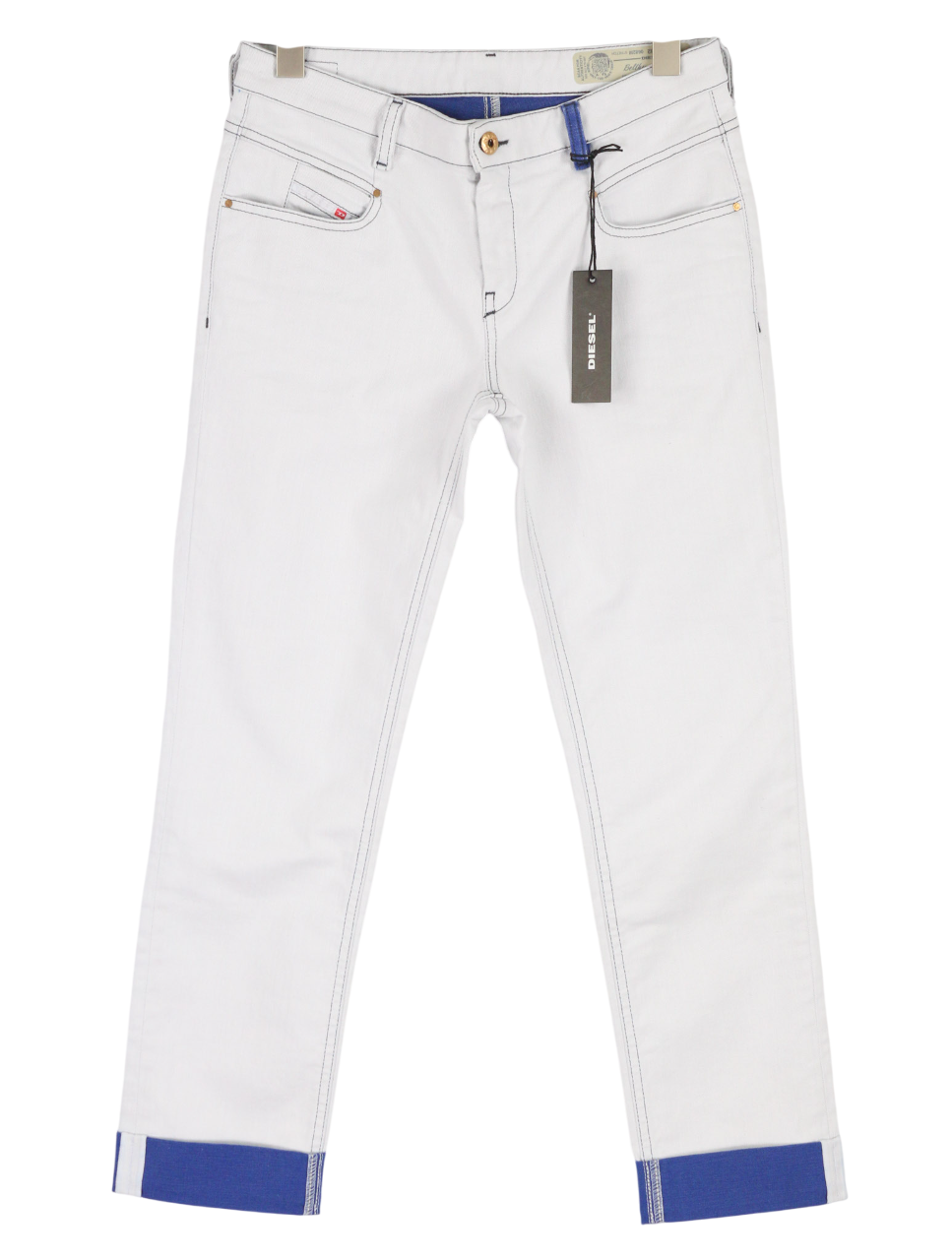 DIESEL Belthy Ankle-C1 0682M Women Jeans W26/L32 RRP€170 Slim Straight Low Waist