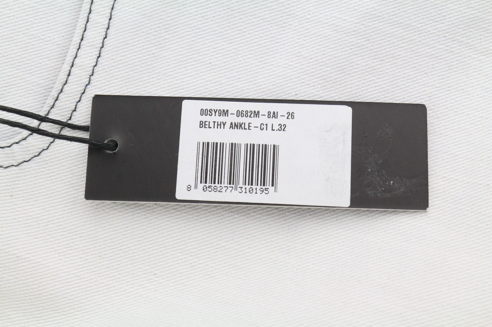 DIESEL Belthy Ankle-C1 0682M Women Jeans W26/L32 RRP€170 Slim Straight Low Waist