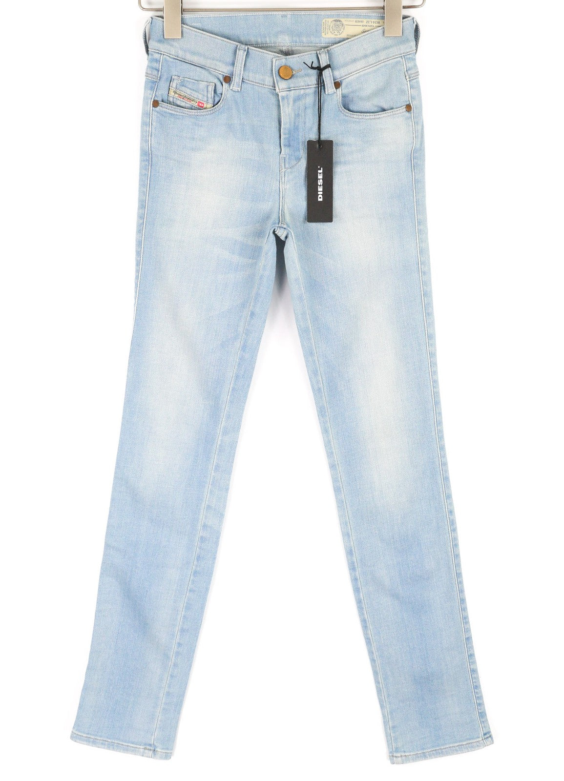 DIESEL Sandy 084EB Womens Jeans W24/L32 Regular Slim Straight Regular Blue