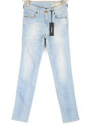 DIESEL Sandy 084EB Womens Jeans W24/L32 Regular Slim Straight Regular Blue