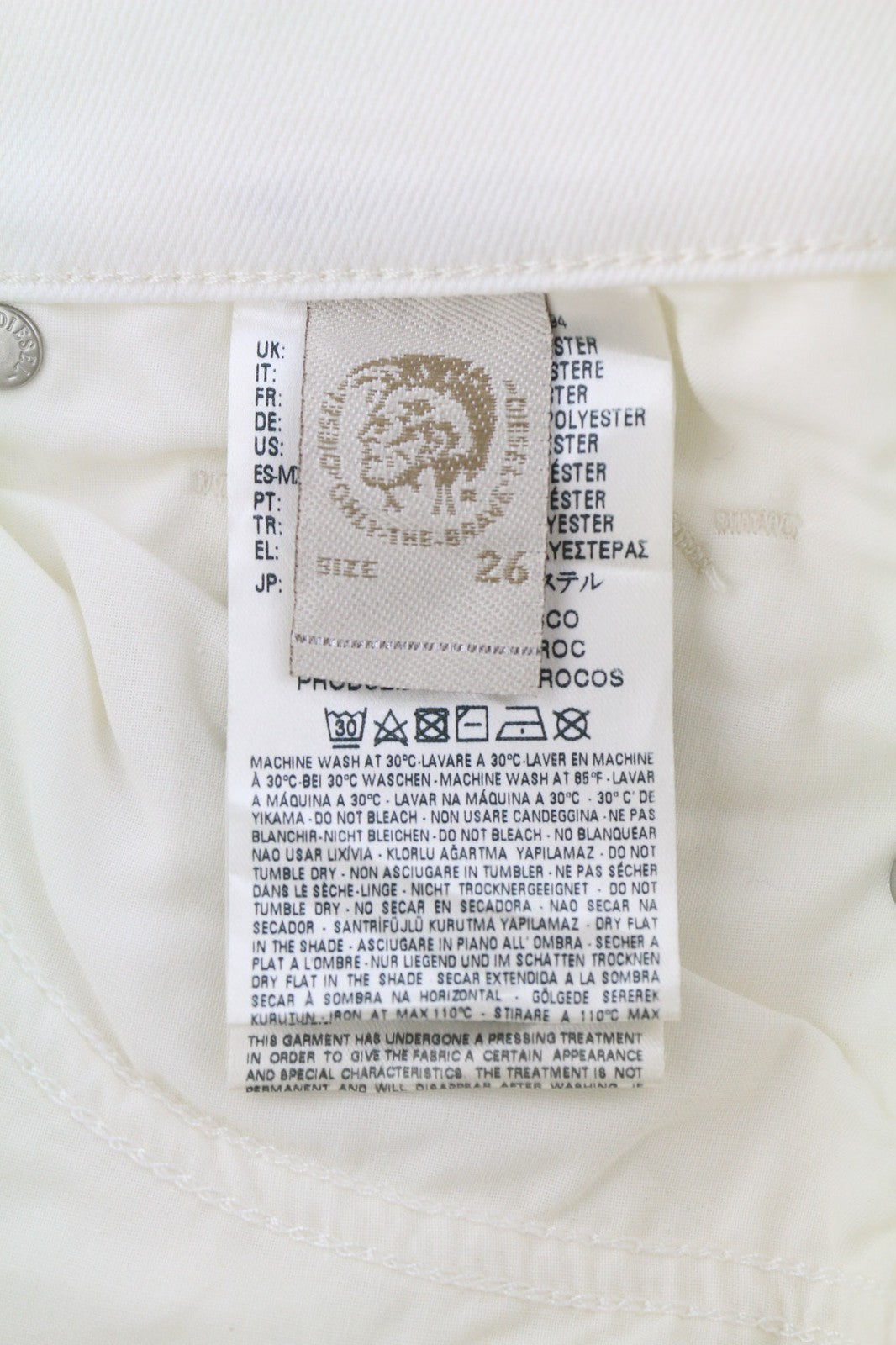 DIESEL Sandy-Kick 0Y84C Womens Jeans W26/L32 Regular Slim Straight RRP€179