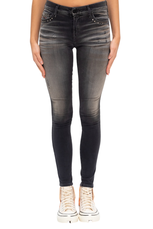 DIESEL Slandy 069QR Womens Jeans W25/L30 Super Skinny Regular Waist RRP€140