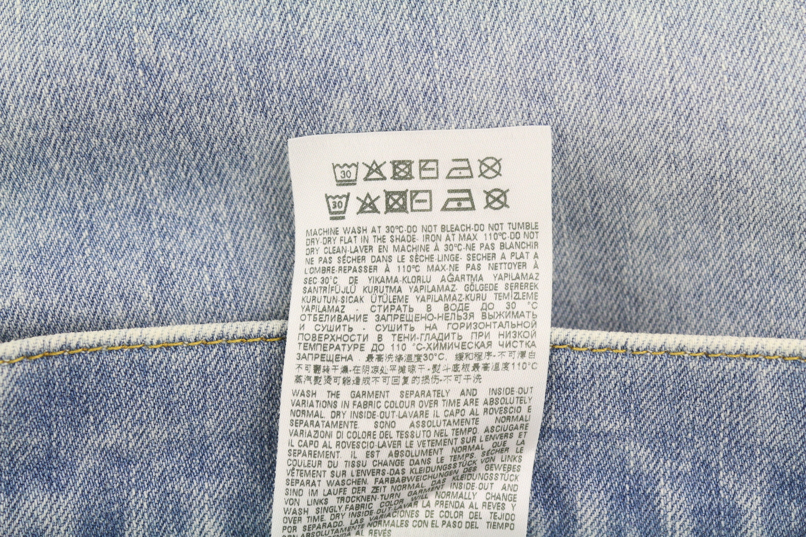 DIESEL 2019 D-Strukt 0GDAM vyriški džinsai W34/L30 plonos kojos, vidutinio juosmens, skalbtos mėlynos spalvos 