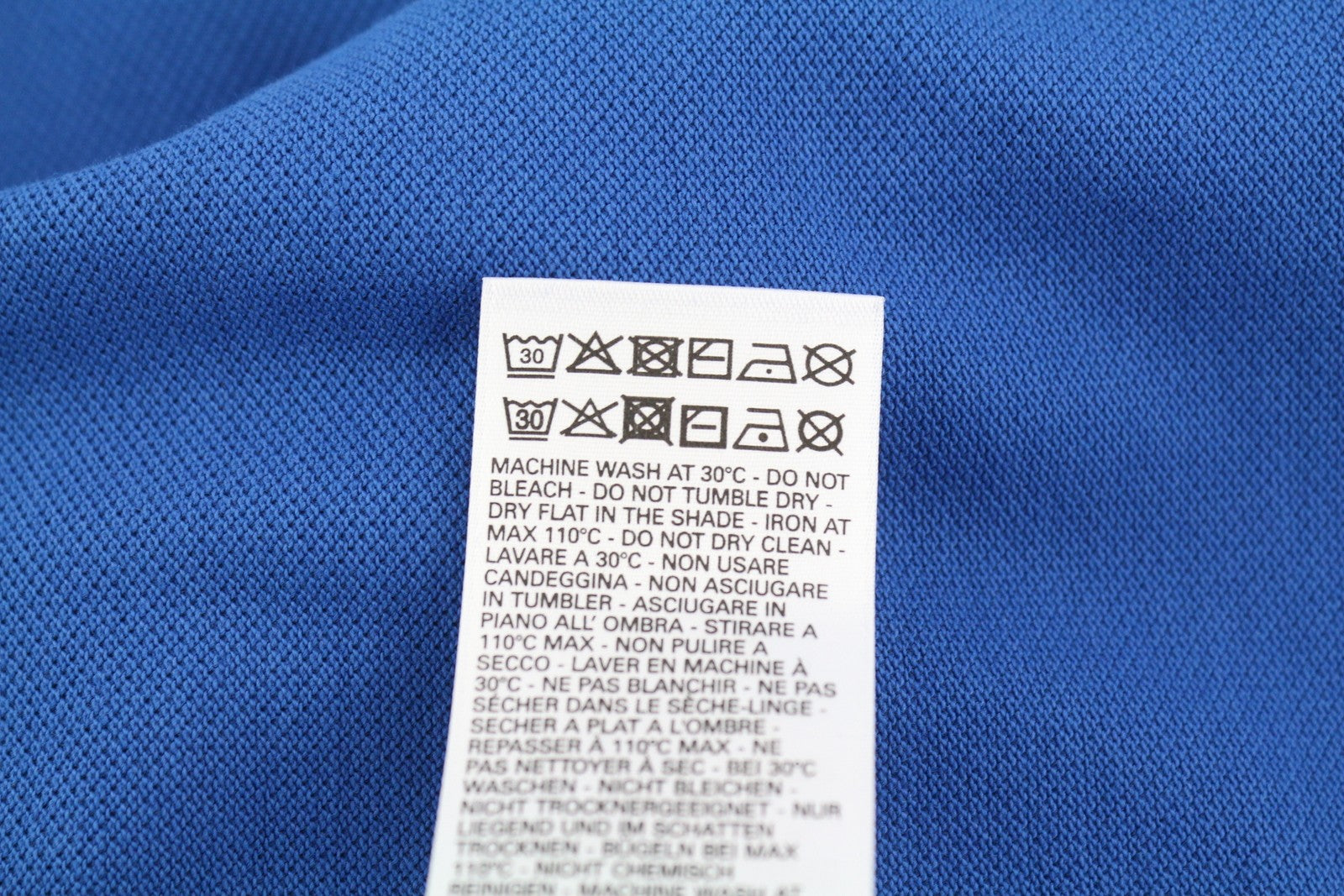 DIESEL T-Randy-New vyriški polo marškinėliai, mėlyni, trumpomis rankovėmis, su sagomis ir tampriu logotipu. 