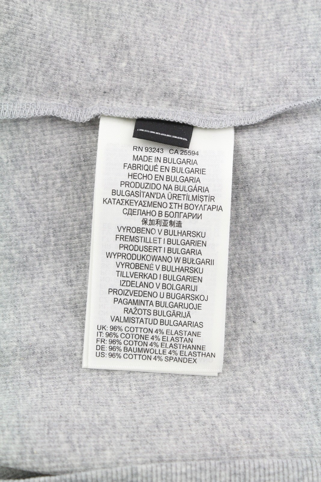 DIESEL T-Hop-D moteriški marškinėliai L melanžo pilki be rankovių apvalios iškirptės tamprūs logotipas 