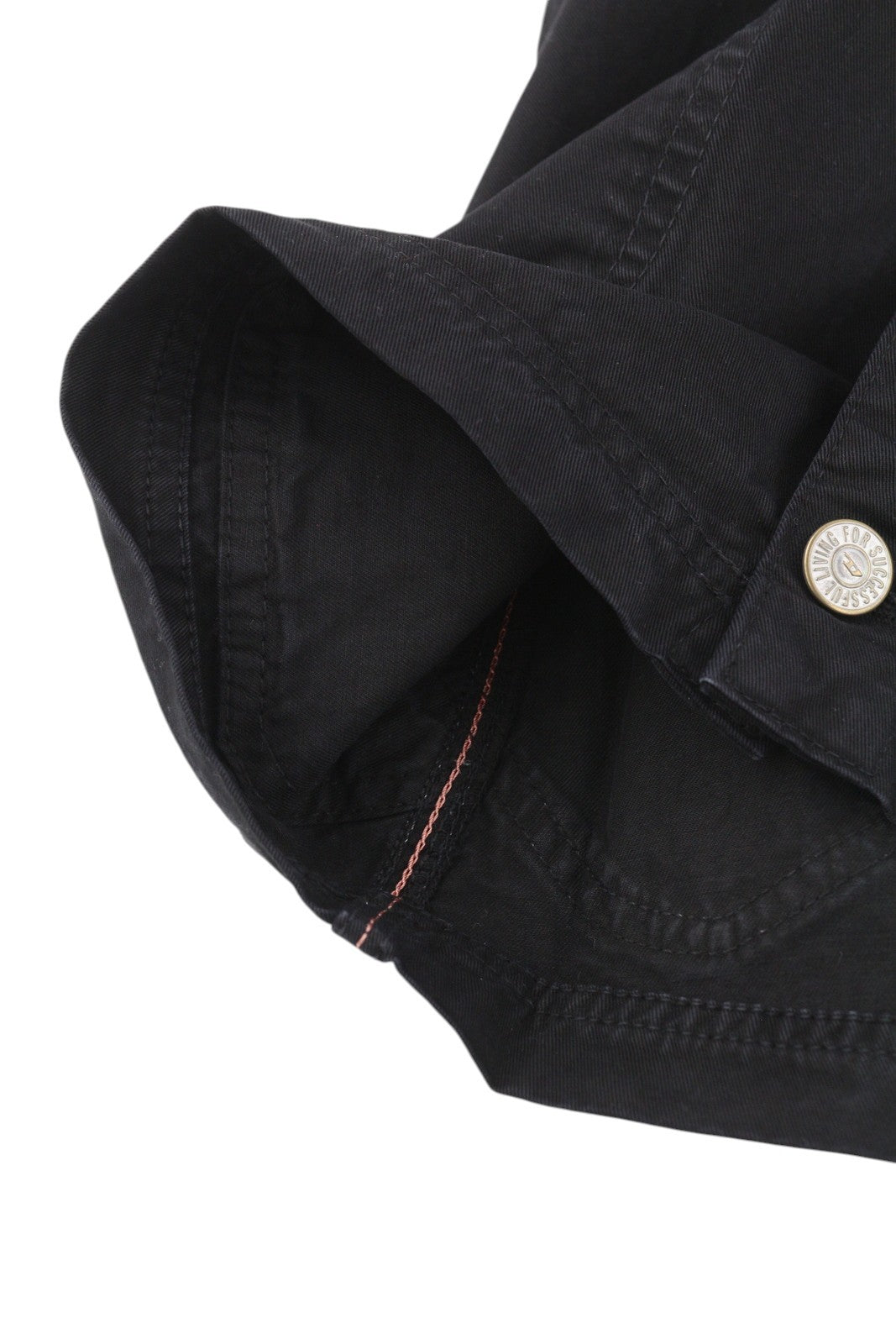 DIESEL O-Beige moteriškas sijonas, W25, juodas medvilninis, RRP 150 €, 5 dizaino kišenės, mini logotipas. 