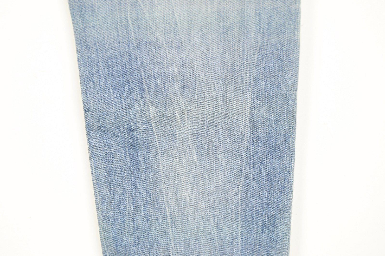 DIESEL Buster 081AL vyriški ploni siaurėjantys mėlyni džinsai su sagomis, W27 L32 skalbti 