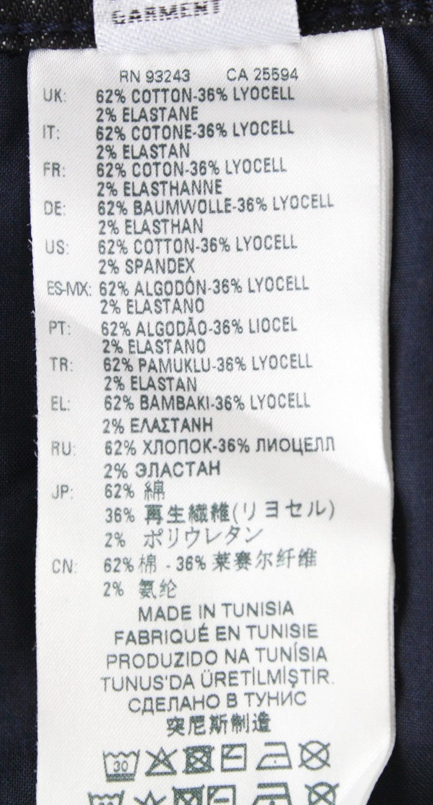 DIESEL Babhila 084XK moteriški džinsai W29/L30 tamsiai mėlyni su sagomis 