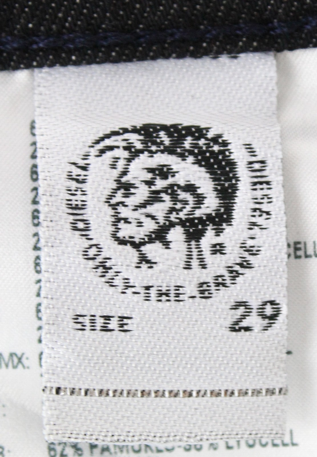 DIESEL Babhila 084XK moteriški džinsai W29/L30 tamsiai mėlyni su sagomis 