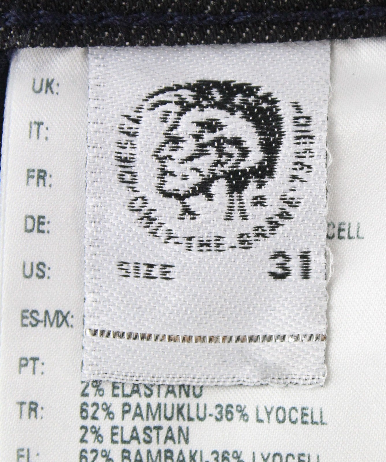 DIESEL Babhila 084XK moteriški džinsai W31/L32 su sagomis, tamprūs 