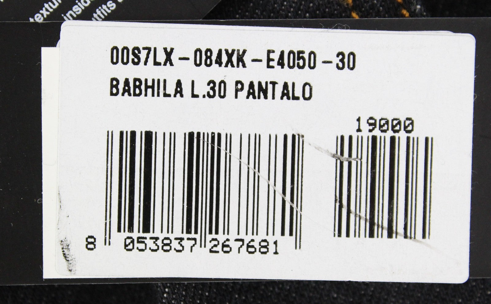 DIESEL Babhila 084XK moteriški džinsai W30/L30 Regular Skinny Tamsūs 