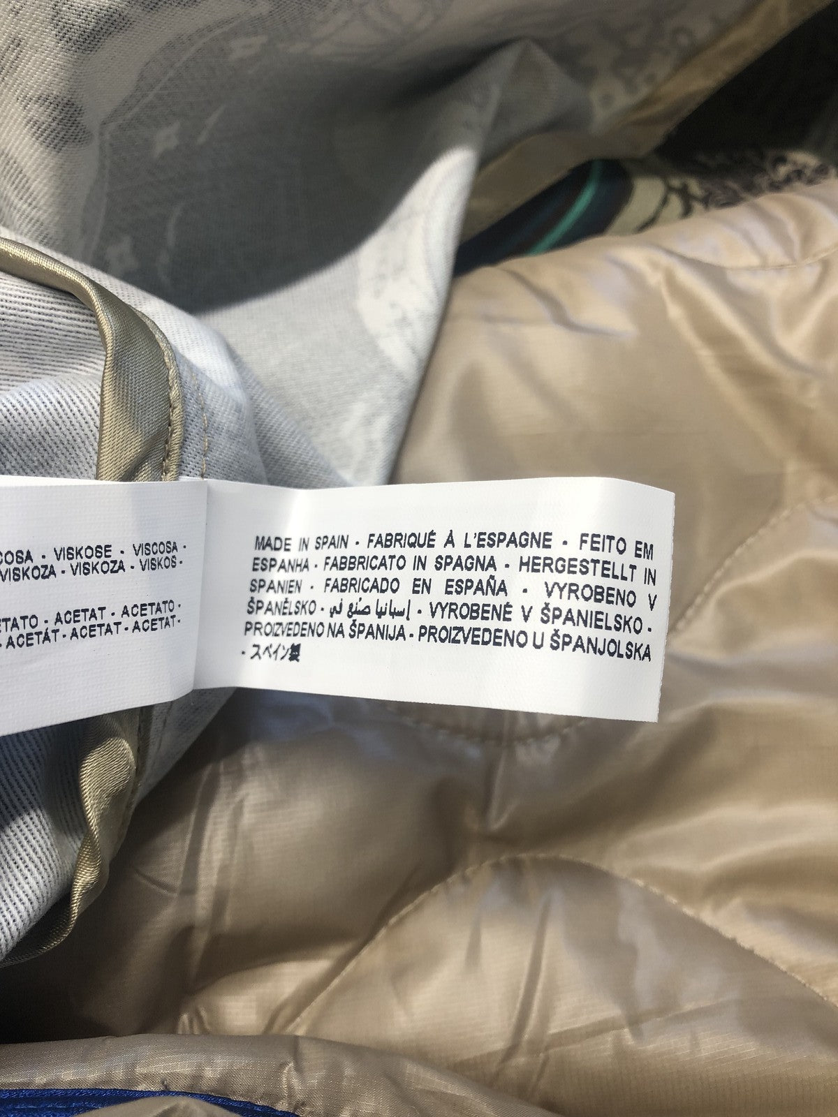 DESIGUAL Demption moteriškas paltas EU38 rudas melanžas su dvigubu pamušalu 