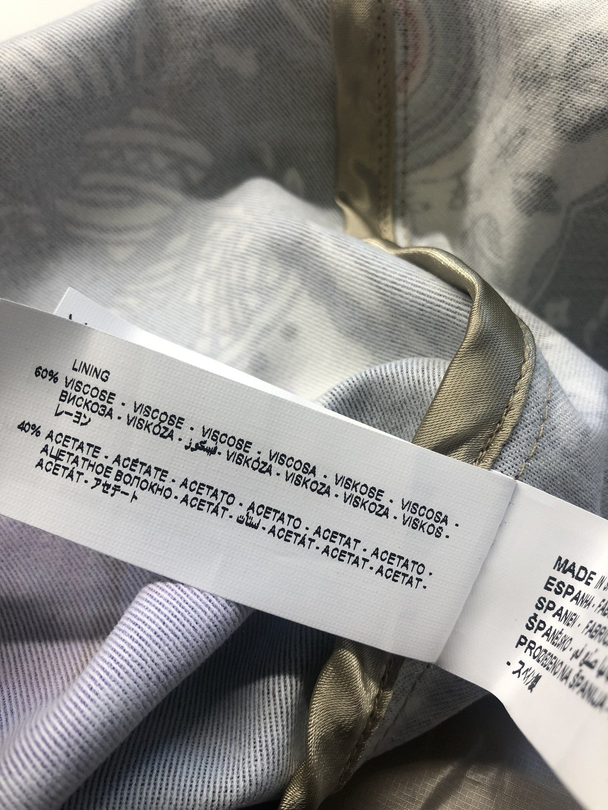 DESIGUAL Demption moteriškas paltas EU38 rudas melanžas su dvigubu pamušalu 