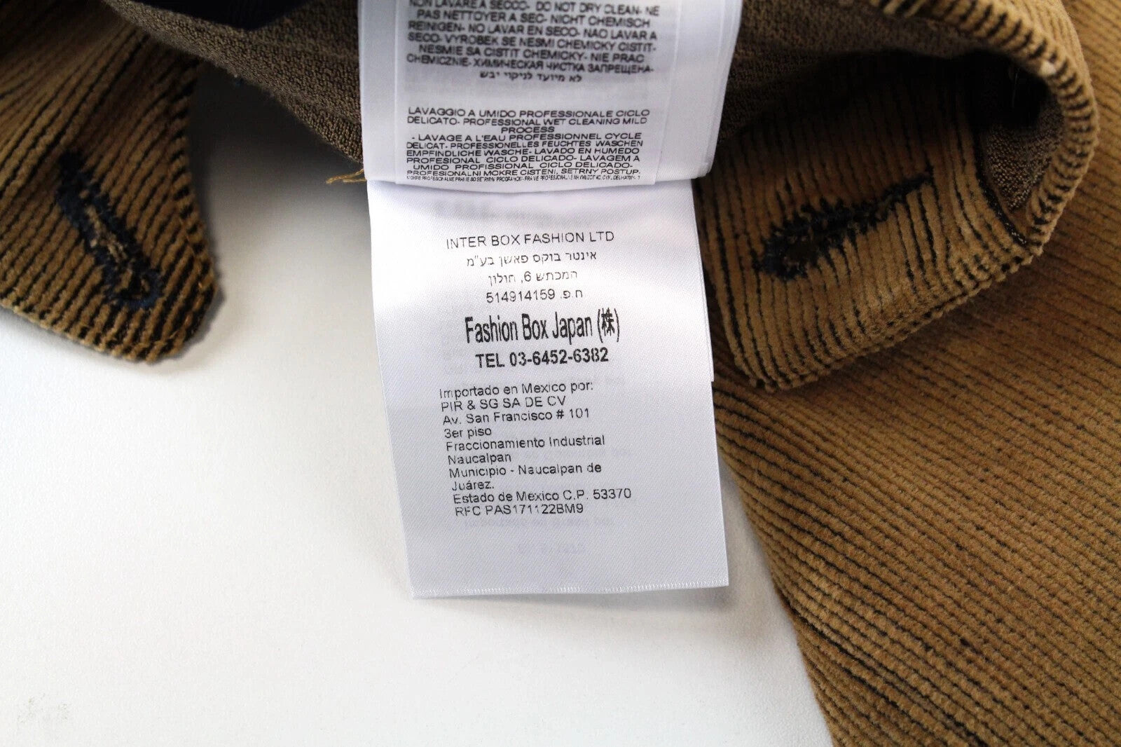 REPLAY Chino Pants W34 L30 Brown Corduroy Patched Pocket Button-Fly Men