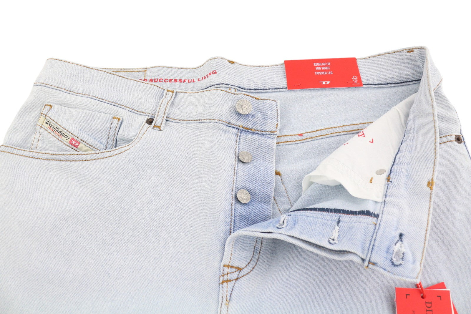 DIESEL 2005 D-Fining 09C06 vyriški džinsai W34/L32 įprasto kirpimo, siaurėjančios klešnės, rekomenduojama kaina – 250 € 