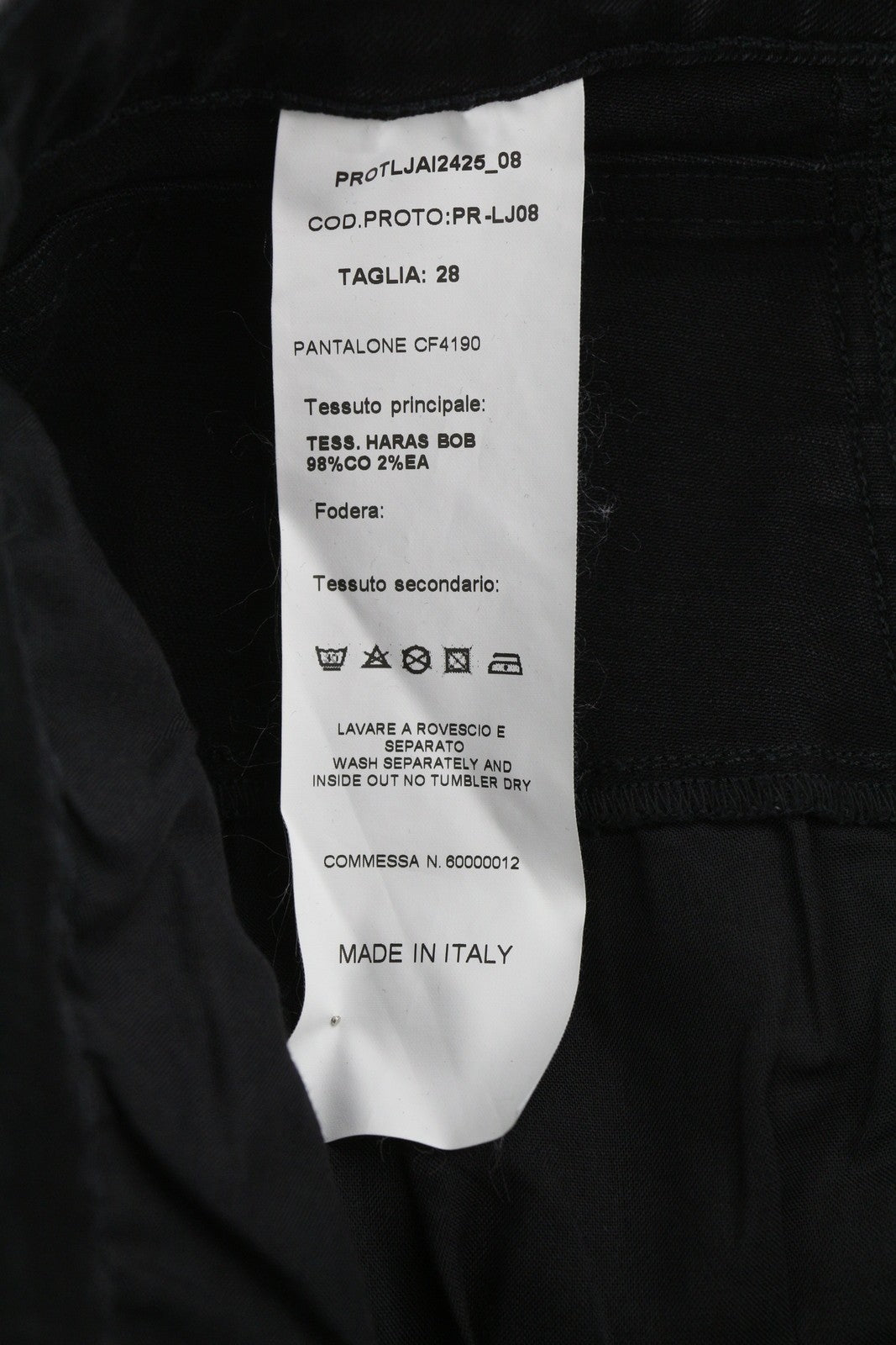 LIU JO Women Jeans W28 High Waist Bootcut Fit Zip Fly Fade Effect Denim Black