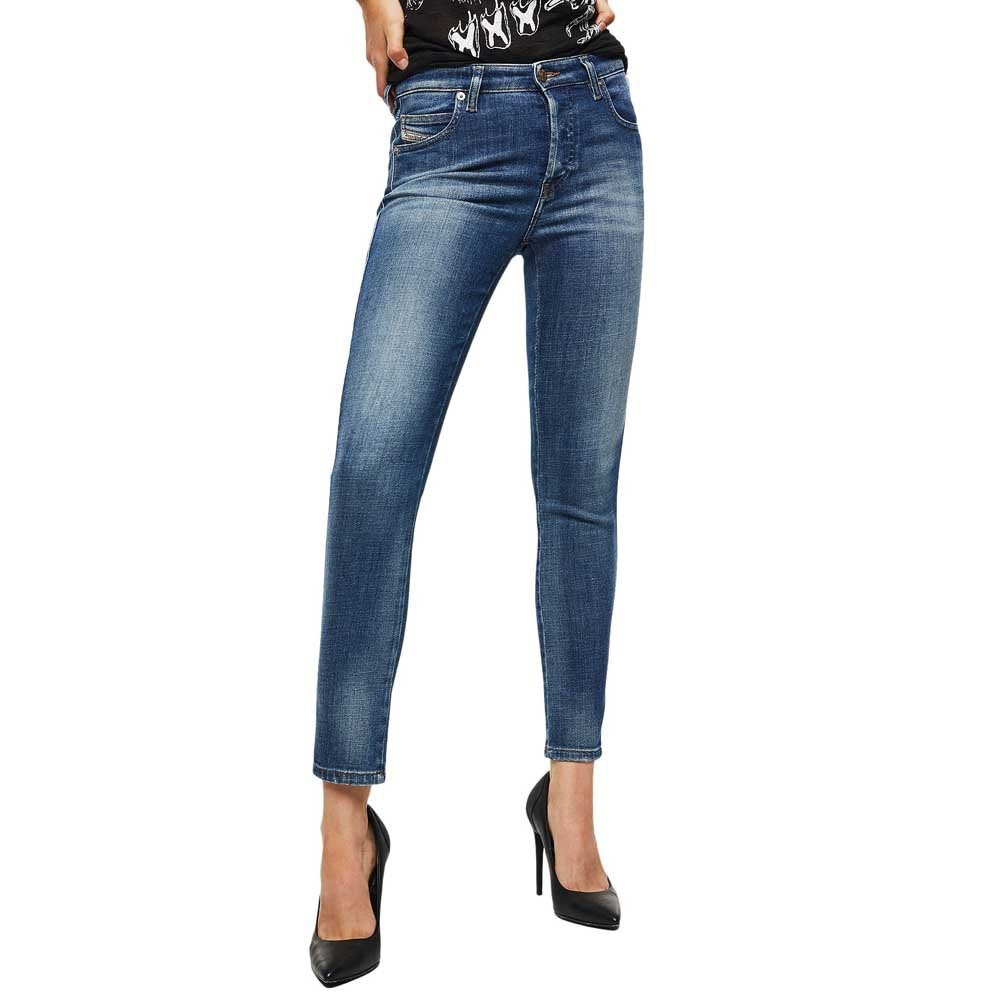 DIESEL Babhila-High 089AH moteriški džinsai W29/L32 tamprūs mėlyni 