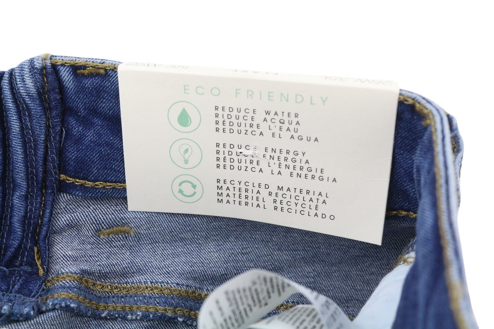 LIU JO moteriški džinsai W26/L35, mėlyni, išblukinti, aukštu juosmeniu, tiesaus kirpimo, iš apačios į viršų. 