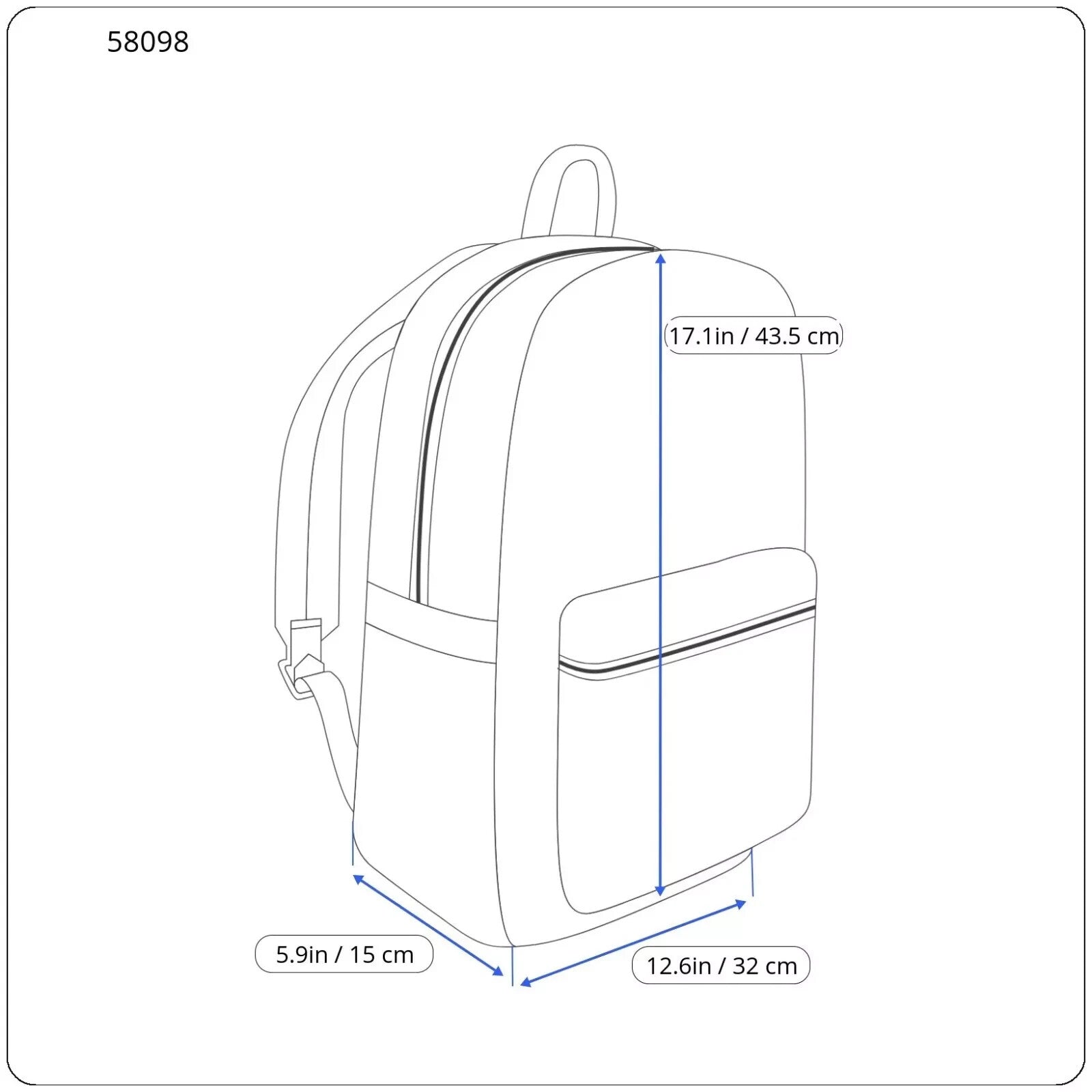 REPLAY vyriška žalia kuprinė su OS spauda ir reguliuojamais dirželiais, unisex 