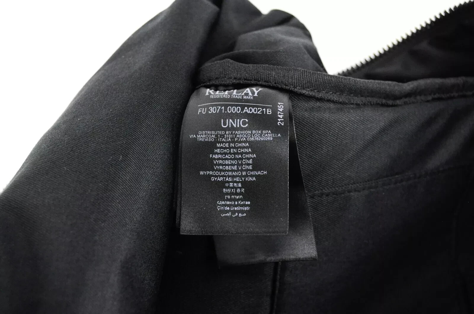 REPLAY vyriška žalia kuprinė su OS spauda ir reguliuojamais dirželiais, unisex 