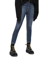 DIESEL Babhila-High 085AD moteriški džinsai W31/L32 5 kišenės mėlyni 