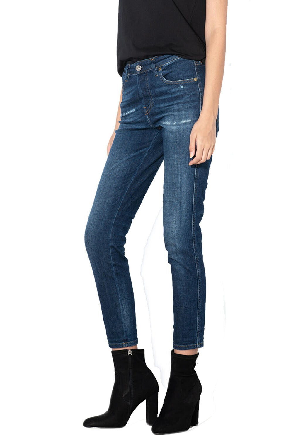 DIESEL Babhila 0092M moteriški džinsai W25/L32 medvilnės mėlyni 