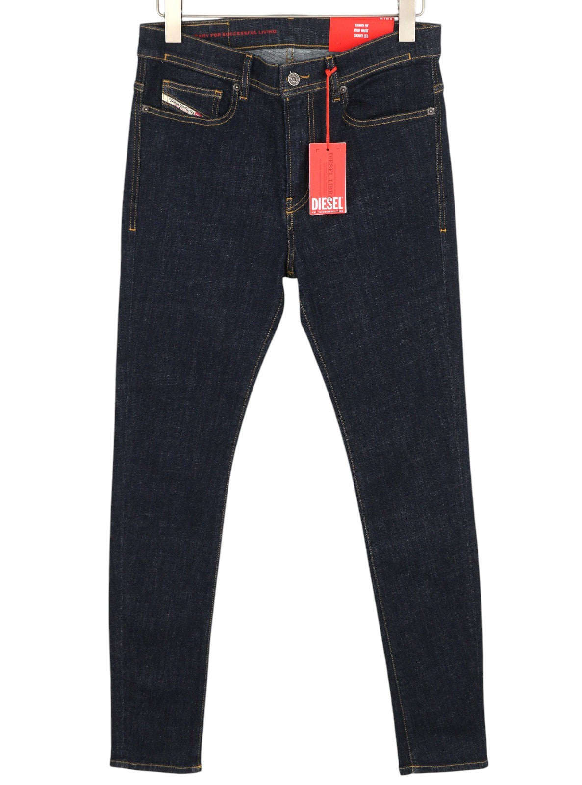 DIESEL 1983 D-Amny-Z Z9C33 vyriški džinsai W32/L32 aptempti aukštu juosmeniu, užtrauktuku 
