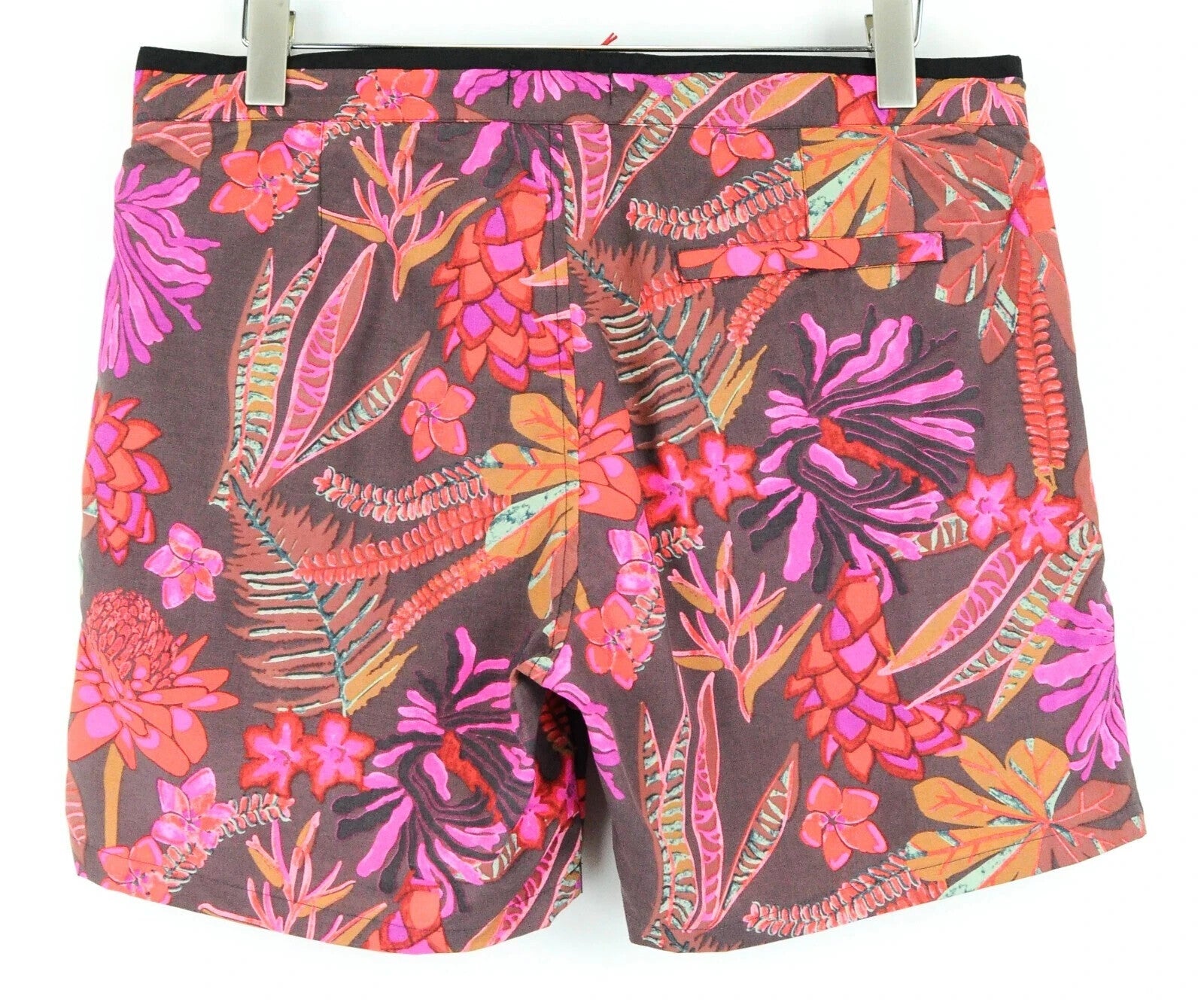 SCOTCH & SODA Men's Swimwear W37 Patterned Trunks Purple Orange Summer Pull-On