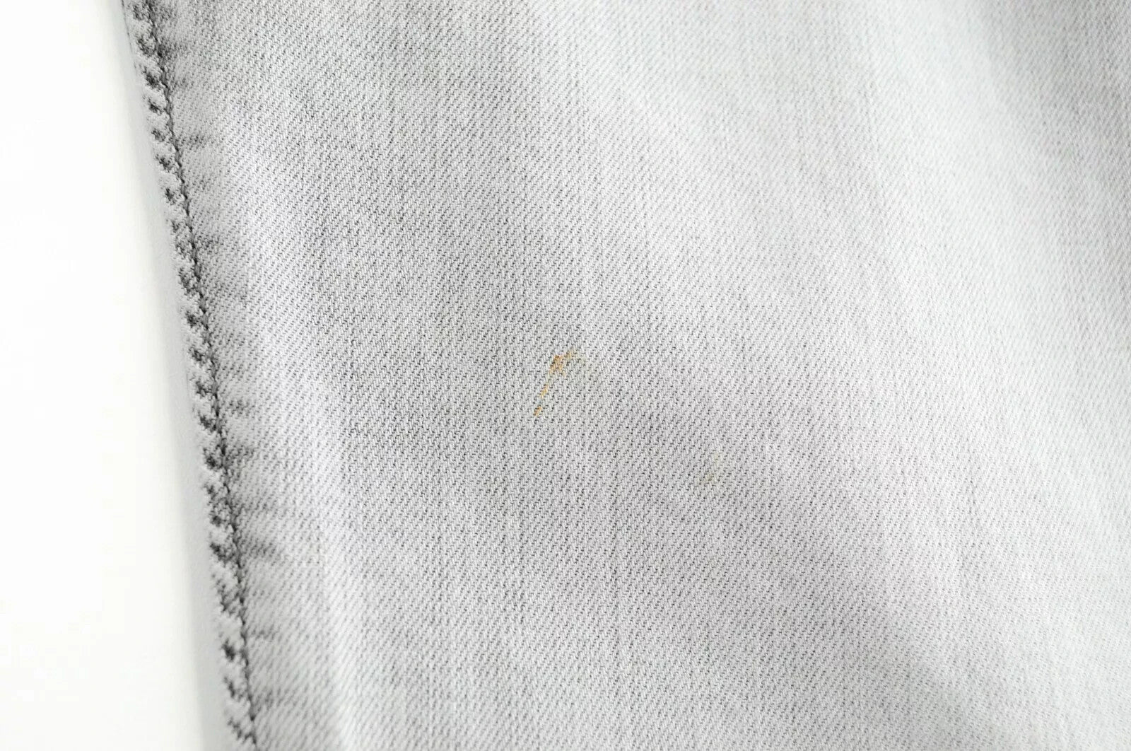 DIESEL Buster 069II vyriški ploni siaurėjantys džinsai, W28 L34, pilki, medvilniniai, šviesiai skalbti 