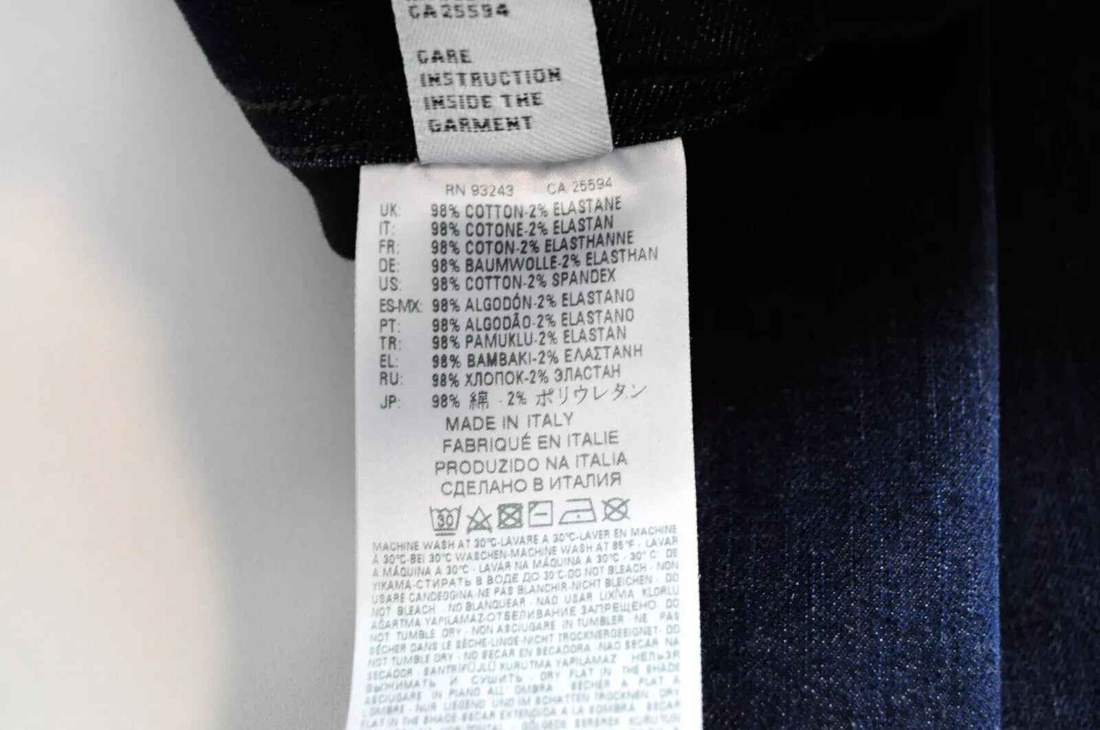 DIESEL Belther-R R13M8 vyriški siaurėjantys džinsai W28 L32 tamprūs medvilniniai mėlyni 