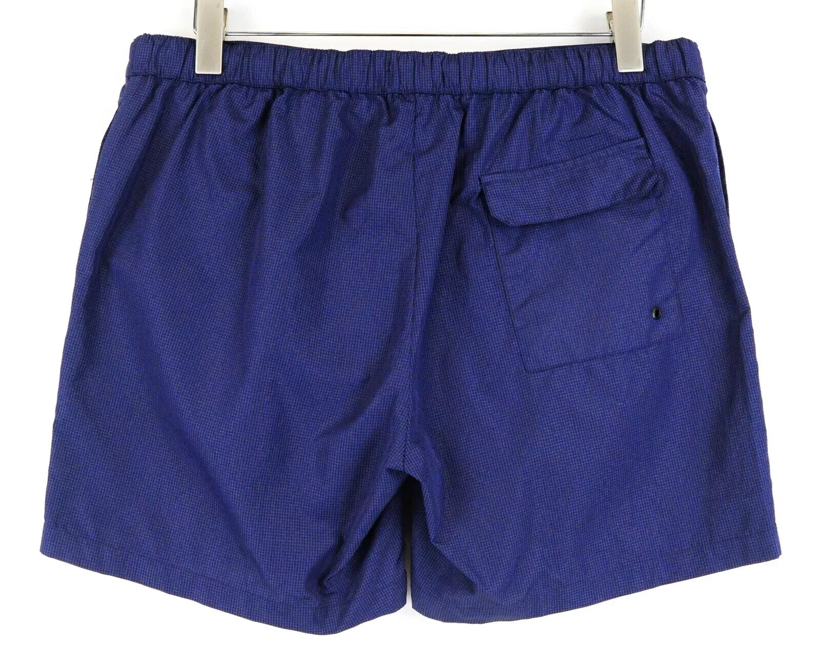 SCOTCH & SODA Swim Trunks W34 Checked Blue Pull-On Summer Beach Ams Couture
