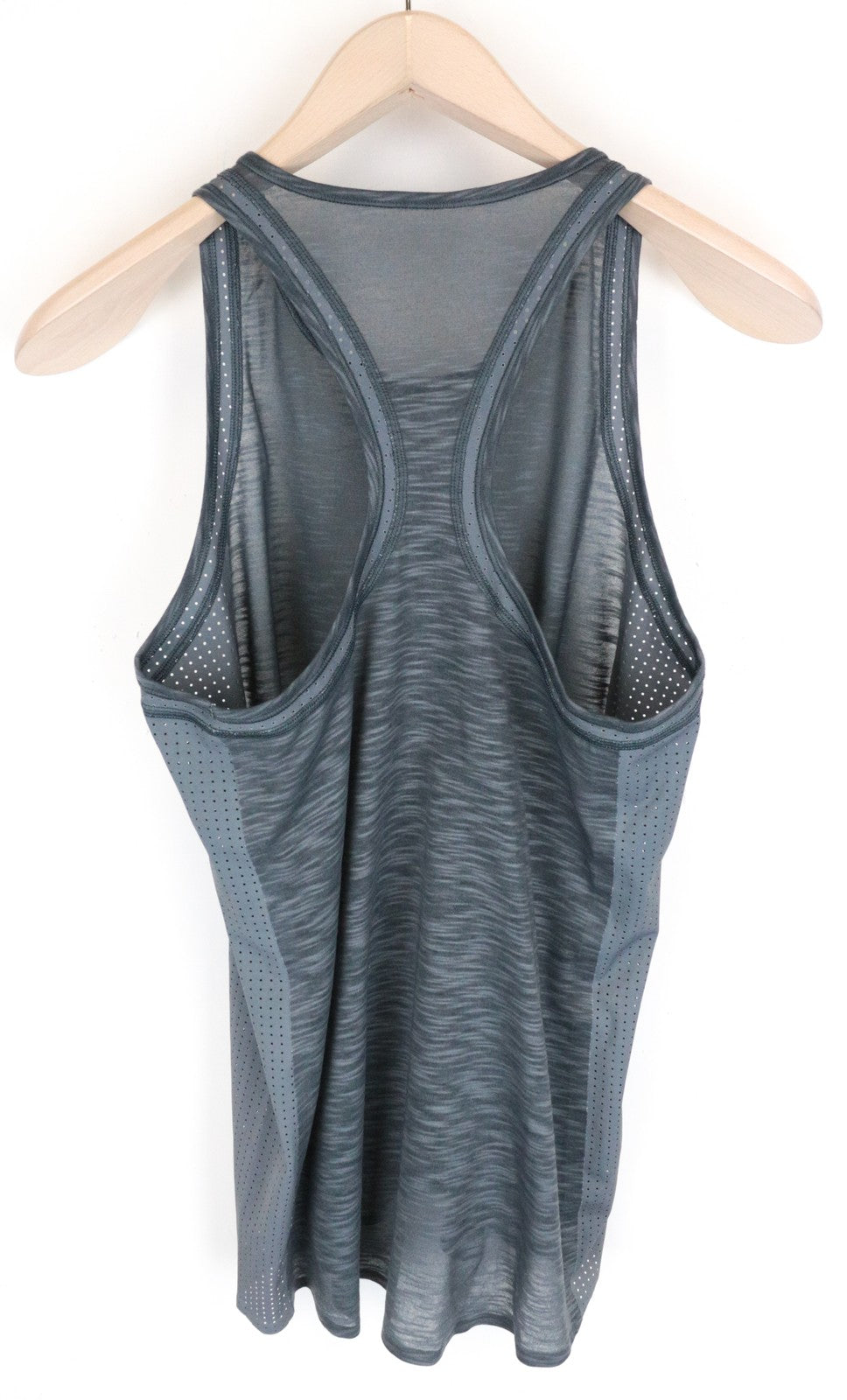 SWEATY BETTY Women's Top ~S Grey Sleeveless Gym Pullover