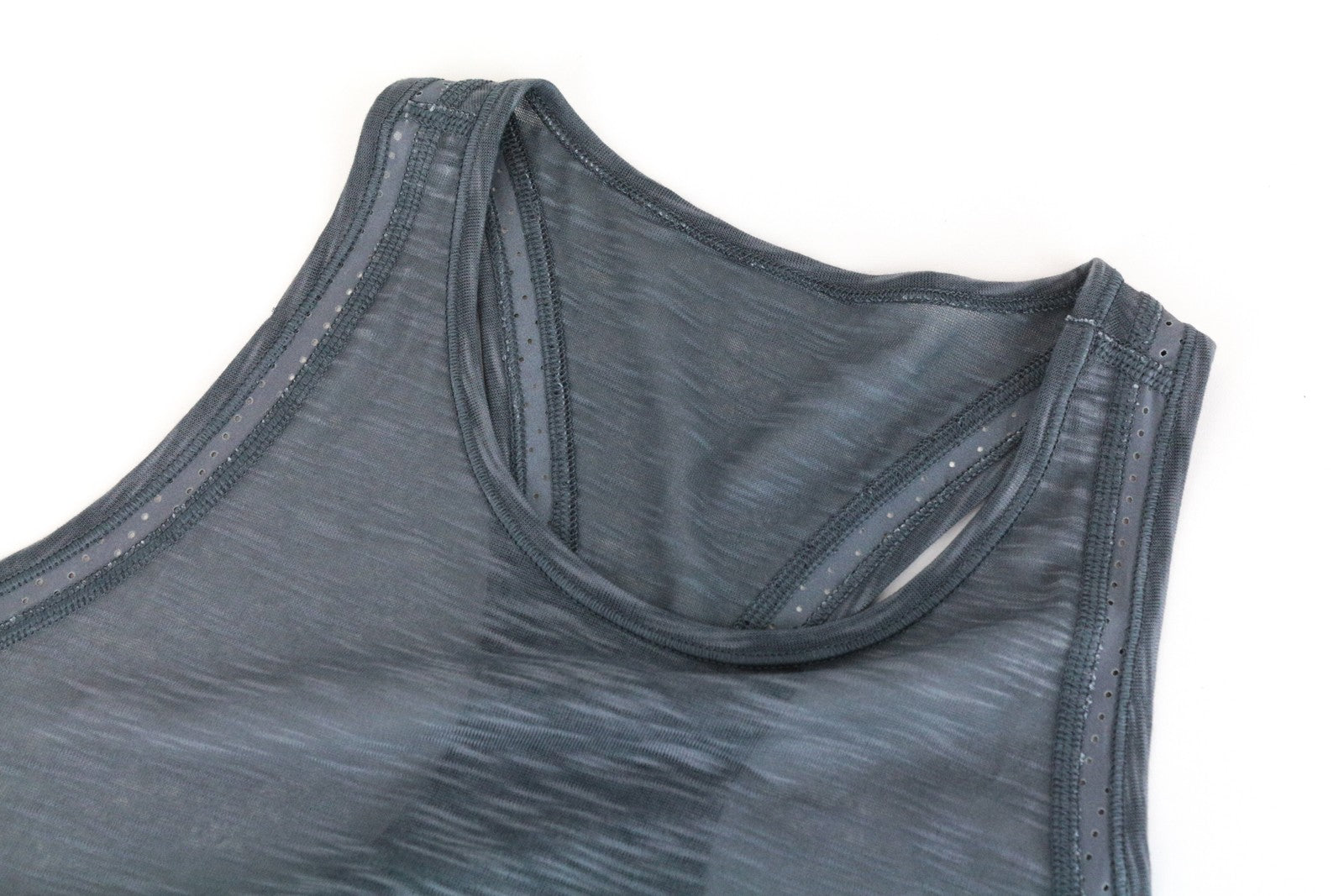 SWEATY BETTY Women's Top ~S Grey Sleeveless Gym Pullover