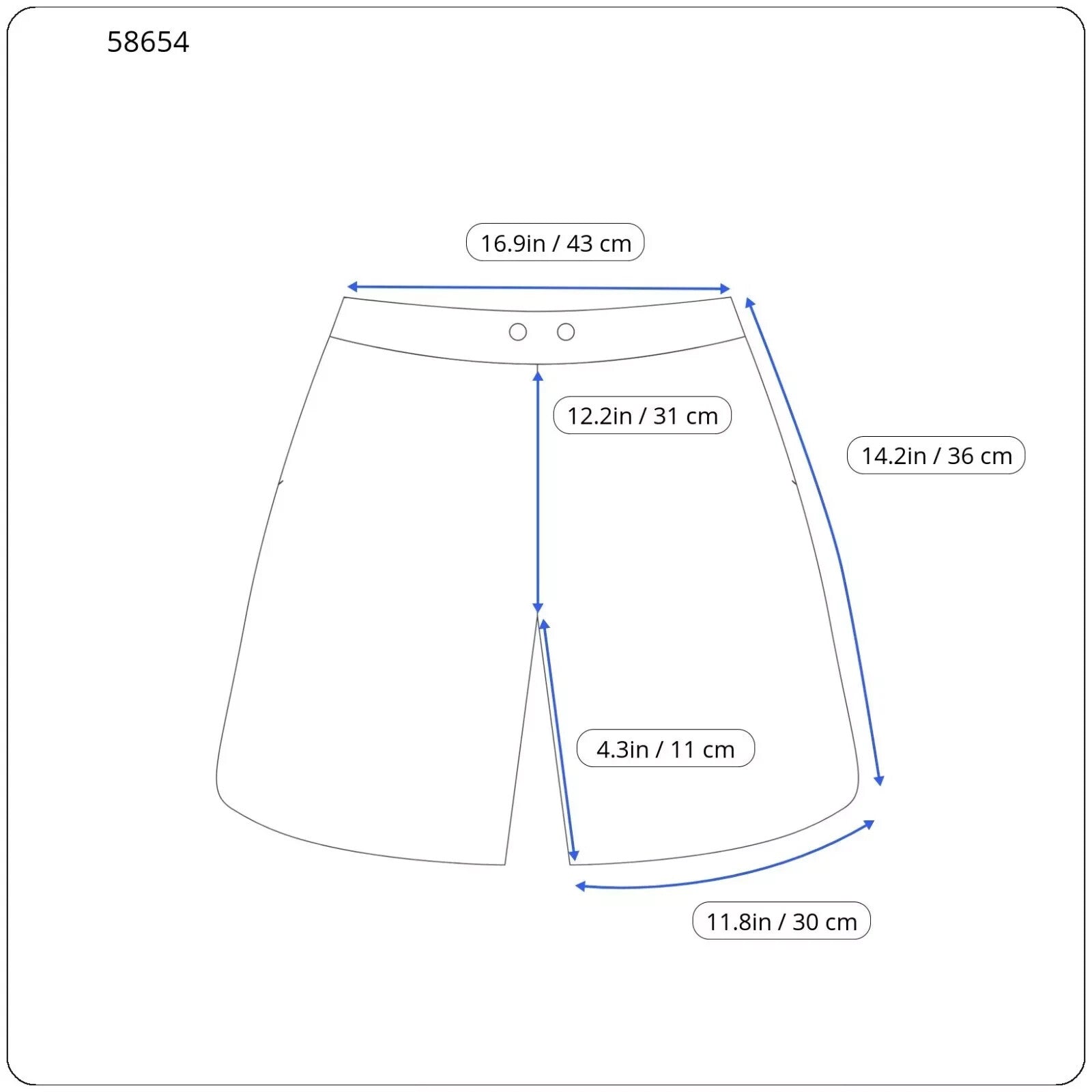 SCOTCH & SODA Trunks W34 Men Pull-On Patterned Orange Ams Couture Swimwear