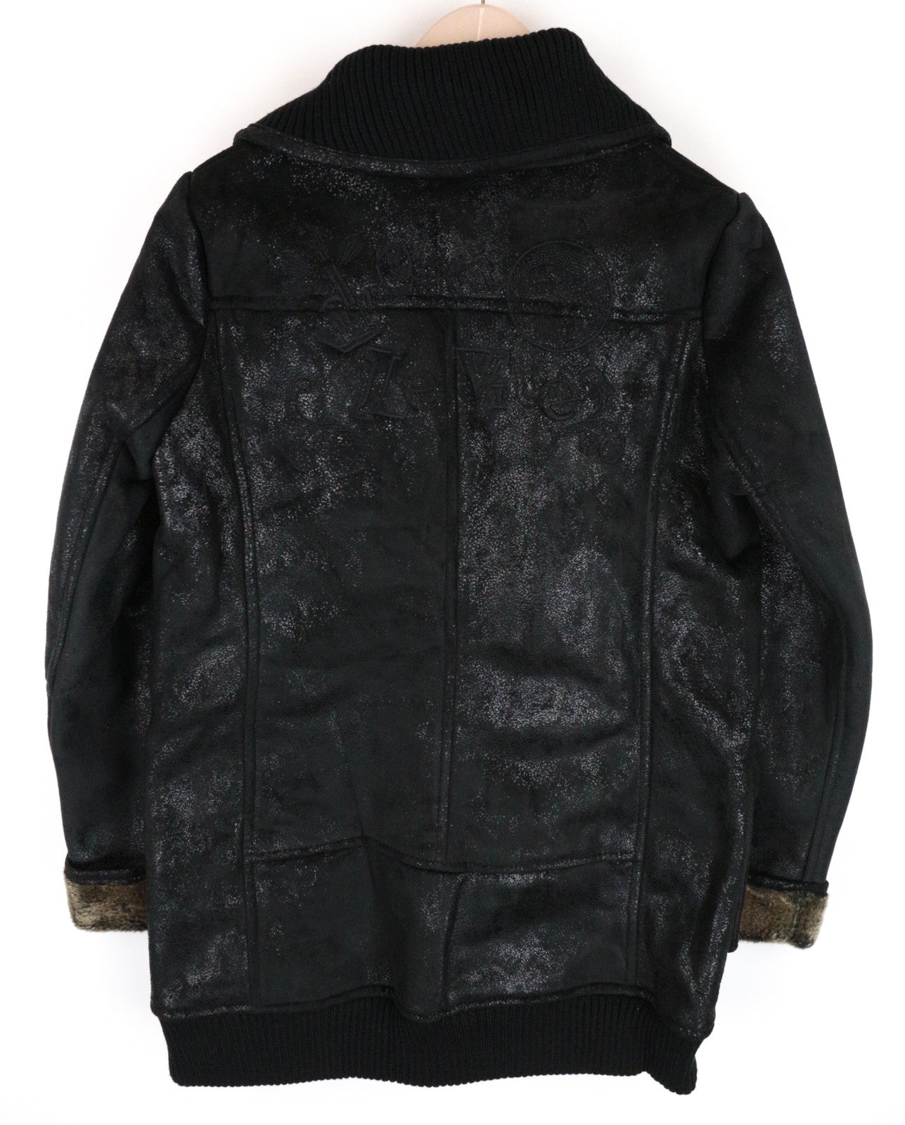 DESIGUAL moteriškas švarkas „Werewolf“ su užtrauktuku, juodas, 42 vnt. 