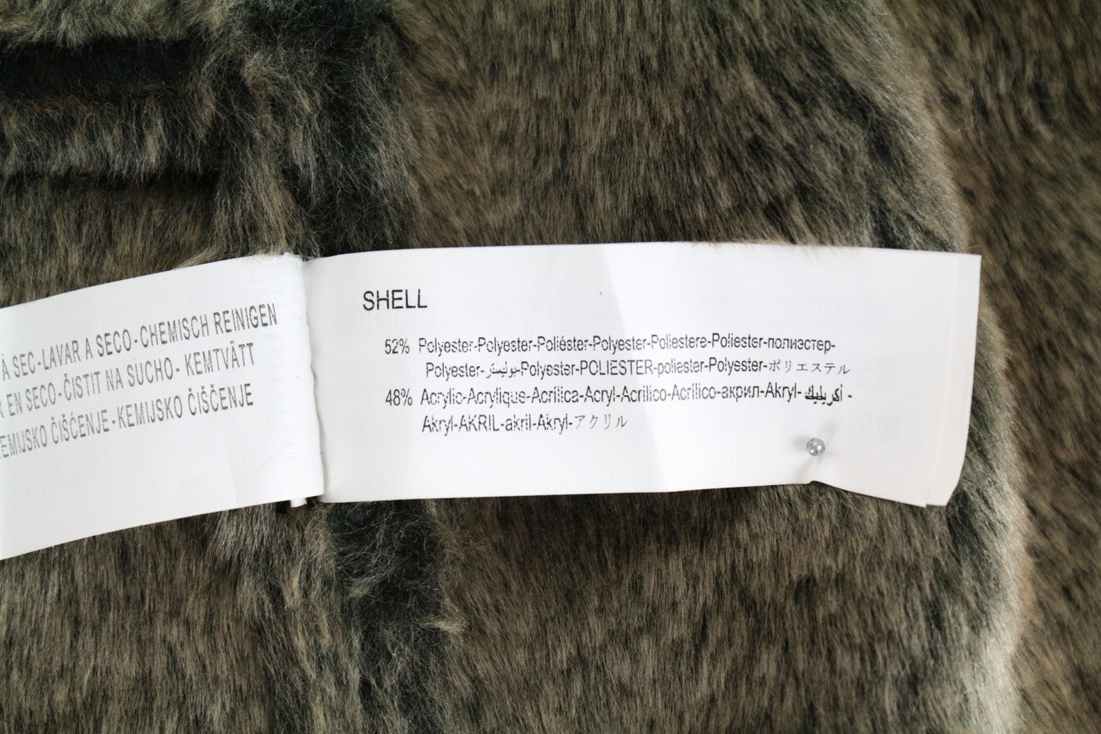 DESIGUAL moteriškas švarkas „Werewolf“ su užtrauktuku, juodas, 42 vnt. 