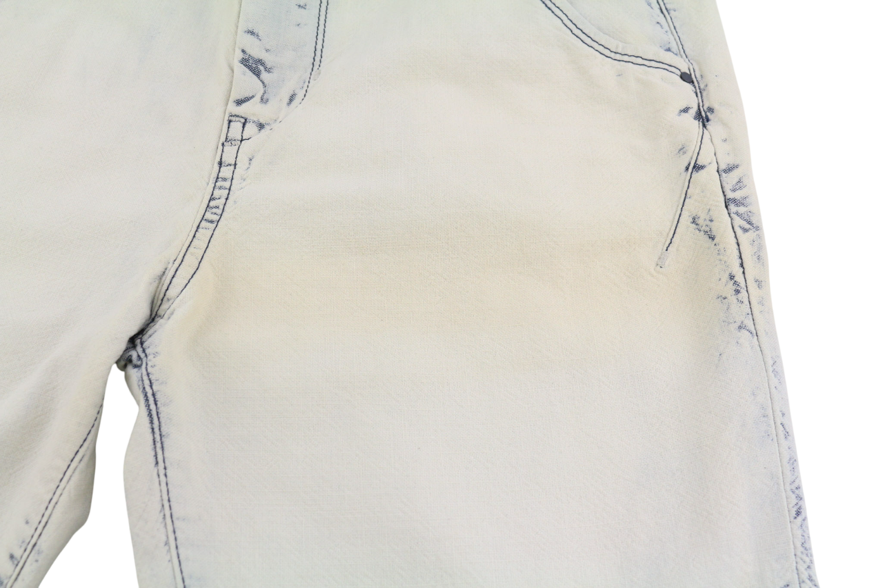 DIESEL Fayza-Evo 0682E Women Jeans W25/L32 Relaxed Boyfriend Low Waist Washed