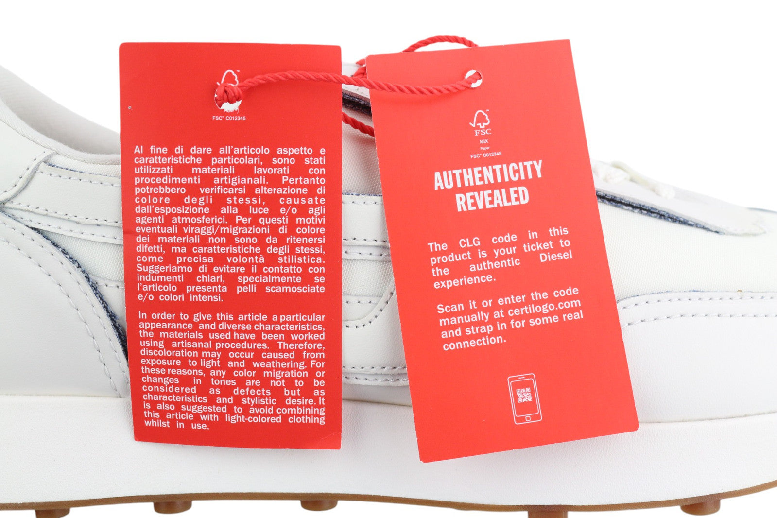 DIESEL S-Racer LC vyriški sportbačiai, 43 dydis, balti, zomšiniai, odiniai, suvarstomi, RRP 195 € 