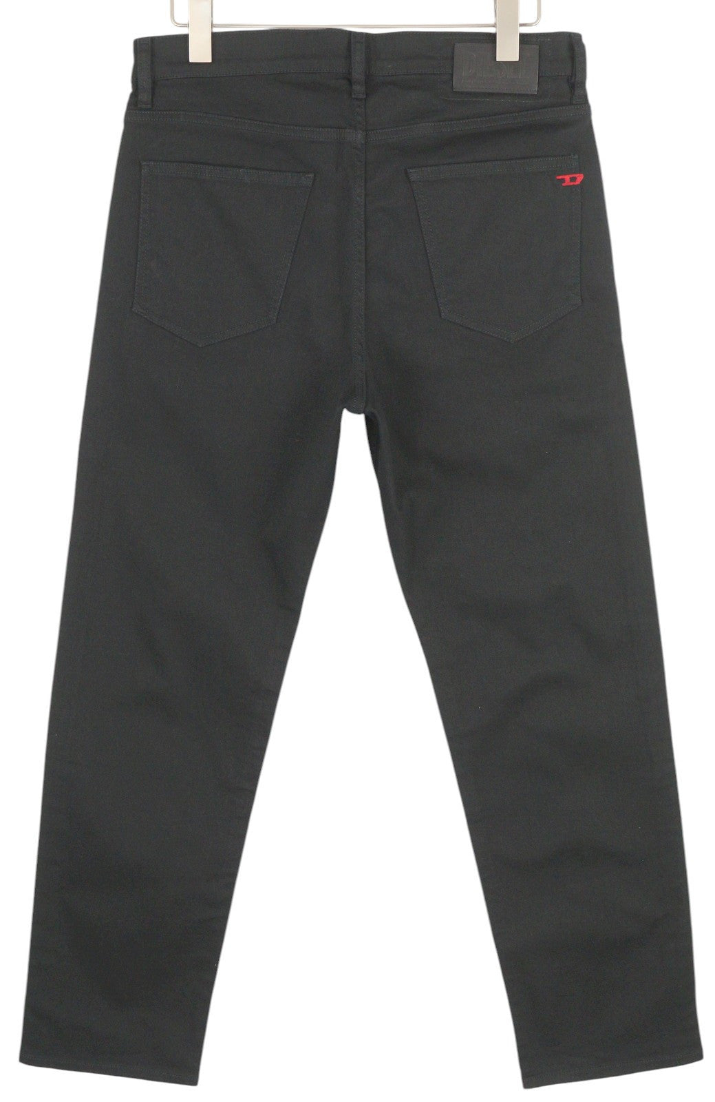 DIESEL D-Macs 0688H vyriški džinsai W33/L32 tiesaus kirpimo, tamsaus džinso spalvos, su sagomis