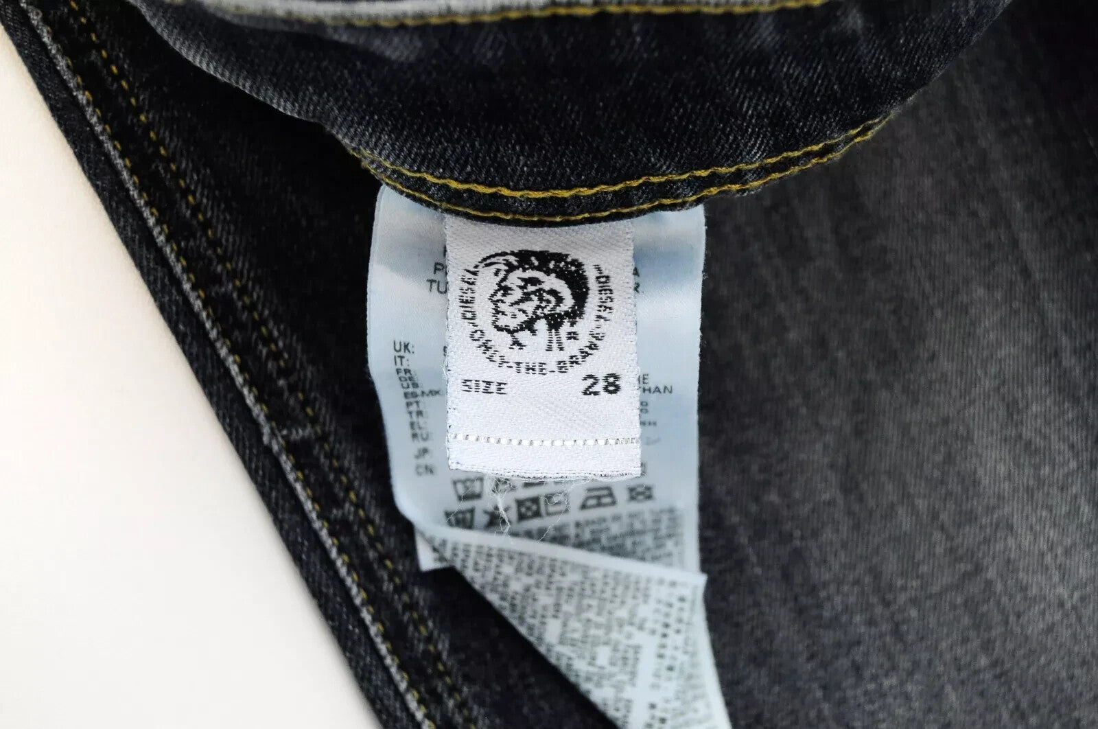 DIESEL Troxer R9CG6 Mens Jeans W28/L34 Slim Skinny  Washed Blue Stretch