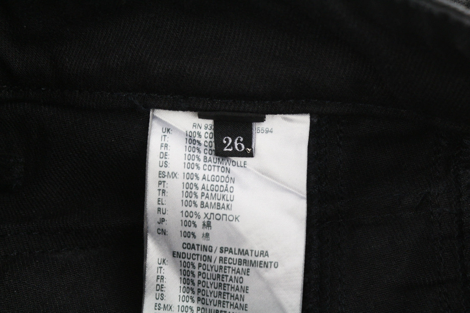 DIESEL De-Earlie 00S59B moteriški džinsai W26 įprasti dengti džinsai su slankstelių slenksčiu, RRP 320 € 