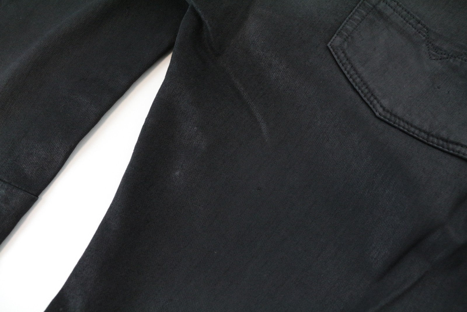 DIESEL Krailey-SP-Ne 0849R Women's Jeans W27 Black Coated