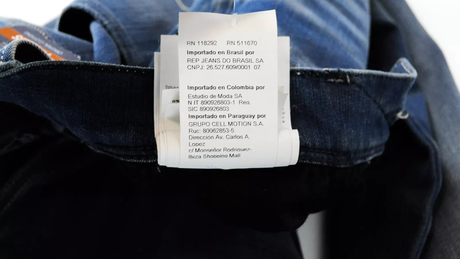 REPLAY Anbass Mens Jeans W29/L32 Slim Blue Stretch Cotton 5-Pocket