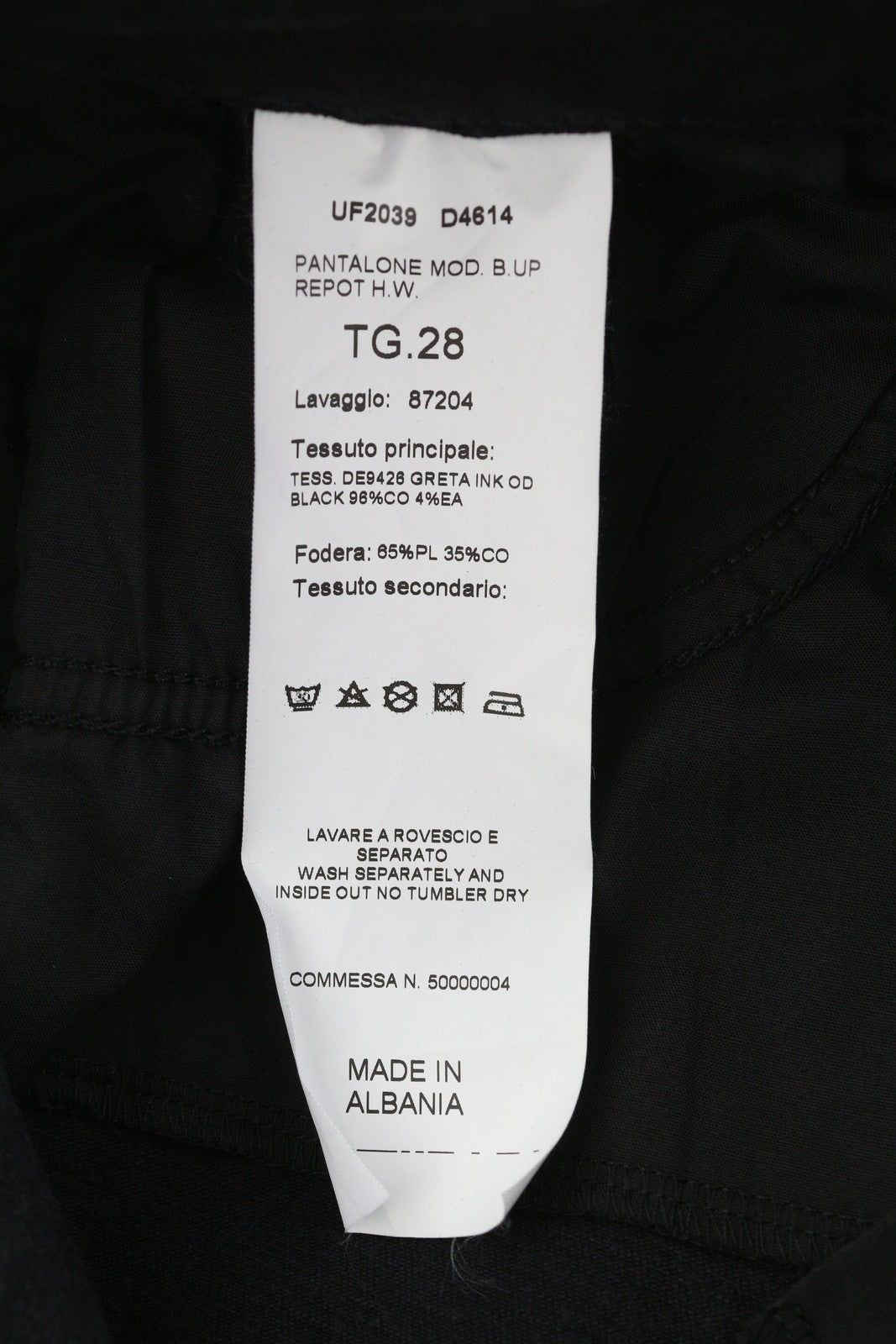 LIU JO Repot Women Jeans W28/L34 Black Washed Bootcut Fit High Waist Rhinestone